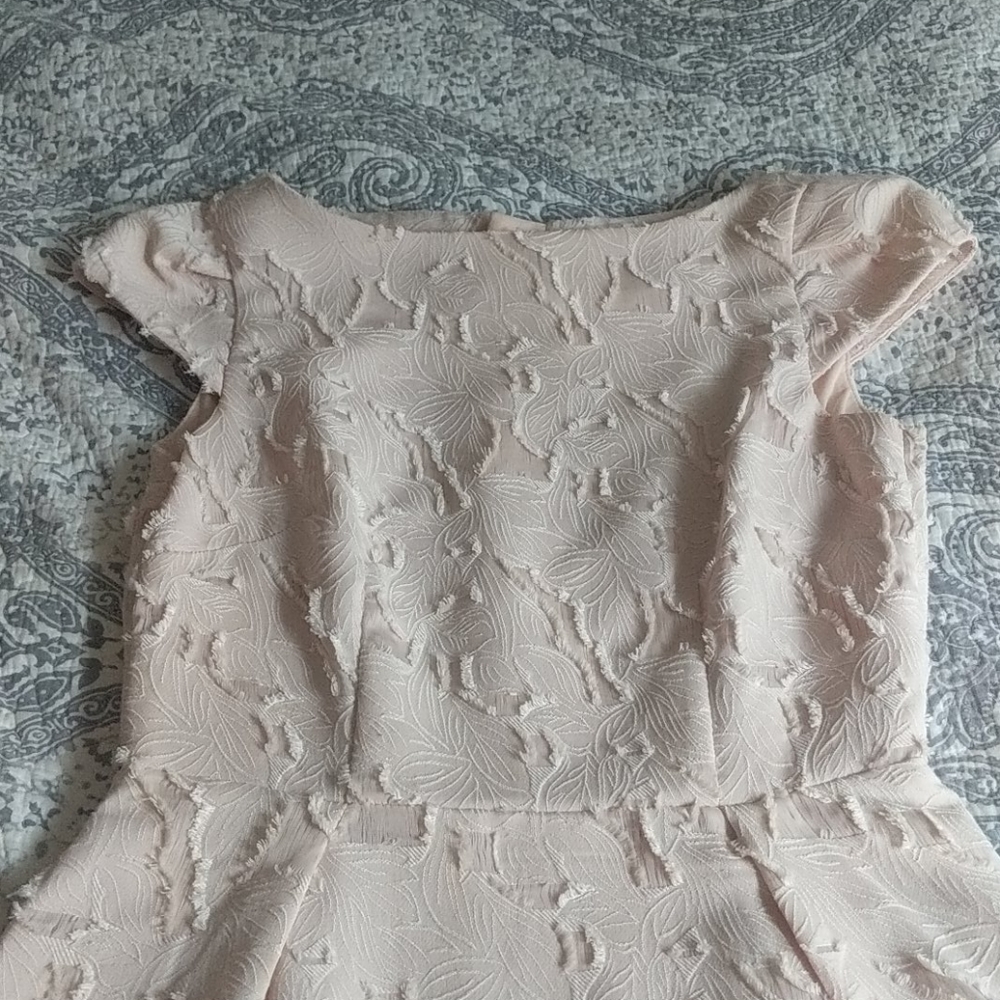 SOLD H&M light pink structured dress